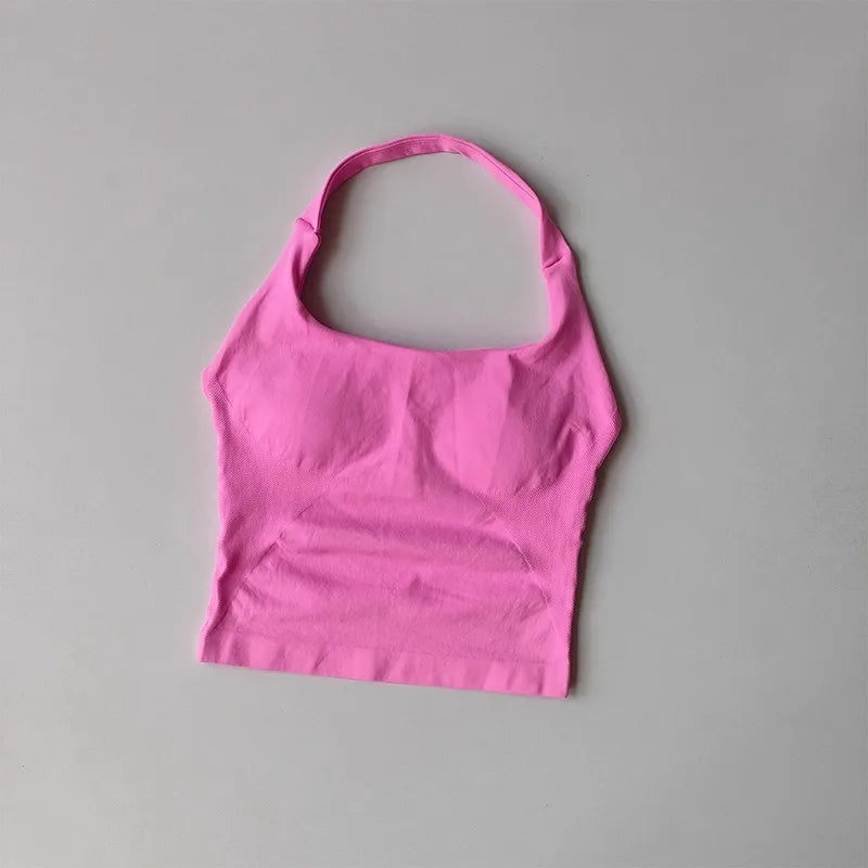 HALTER YOGA SPORTS BRA