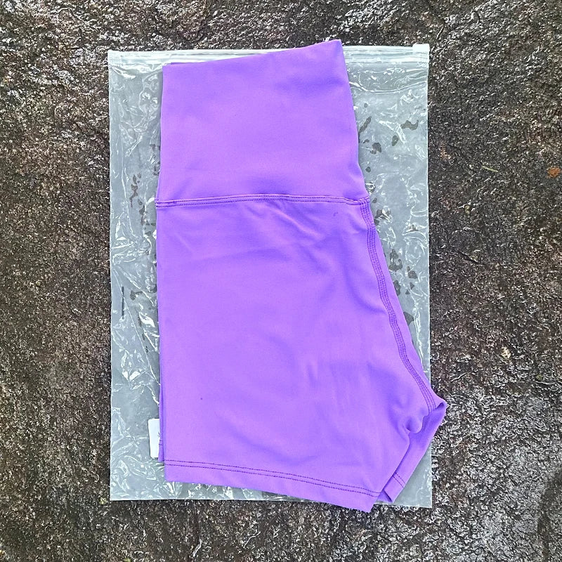 HIGH WAIST YOGA BIKER SHORTS