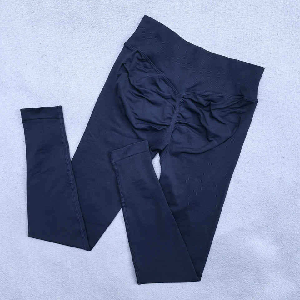 SEAMLESS SCRUNCH YOGA LEGGINGS