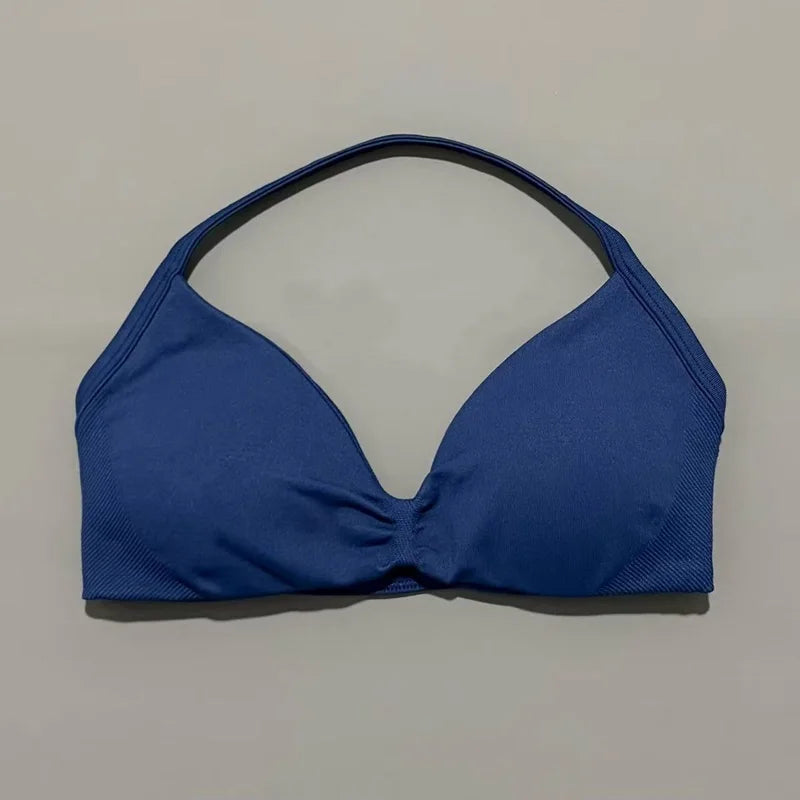 STRAPPY SEAMLESS YOGA BRA
